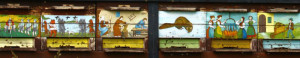 Slovene Painted Beehive Panels